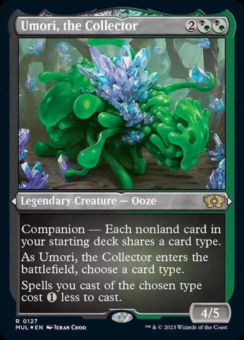 集めるもの、ウモーリ/Umori, the Collector [MUL][FOIL][エッチング]