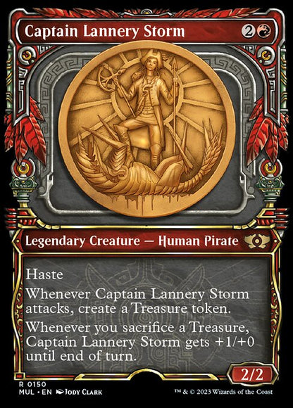 風雲船長ラネリー/Captain Lannery Storm [MUL][FOIL][ハロー]