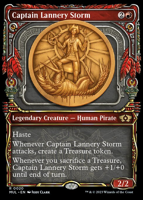 風雲船長ラネリー/Captain Lannery Storm [MUL][FOIL]