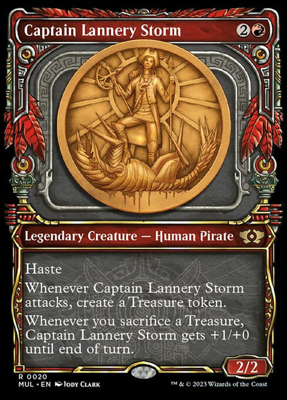 風雲船長ラネリー/Captain Lannery Storm [MUL][FOIL]