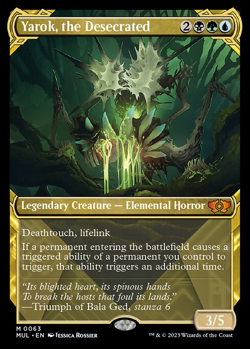 冒涜されたもの、ヤロク/Yarok, the Desecrated [MUL][FOIL]