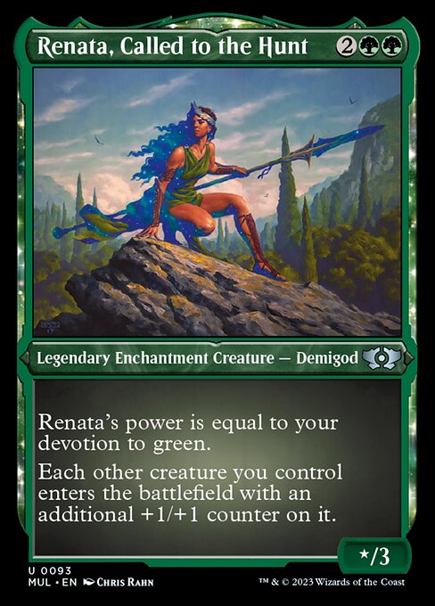 狩りに喚ばれしレナータ/Renata, Called to the Hunt [MUL][FOIL][エッチング]