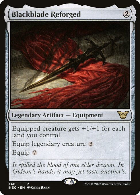 再鍛の黒き剣/Blackblade Reforged [NEC]