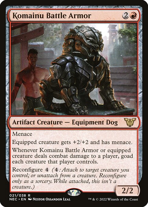 狛犬の戦鎧/Komainu Battle Armor [NEC]