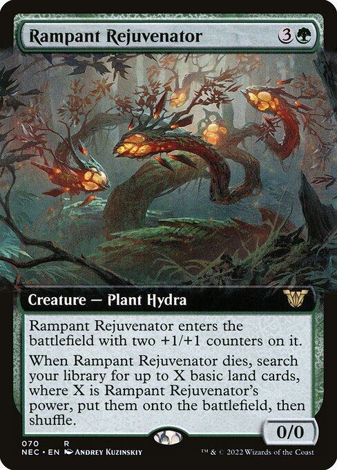 荒ぶる再生者/Rampant Rejuvenator [NEC][拡張アート]