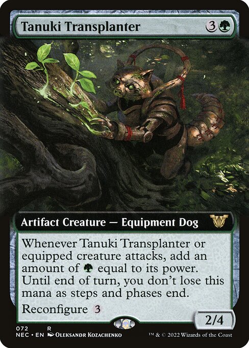 狸の移植者/Tanuki Transplanter [NEC][拡張アート]