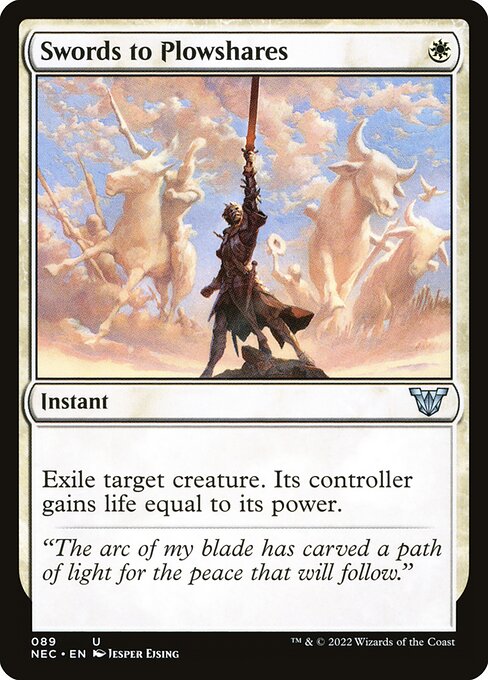 剣を鍬に/Swords to Plowshares [NEC]