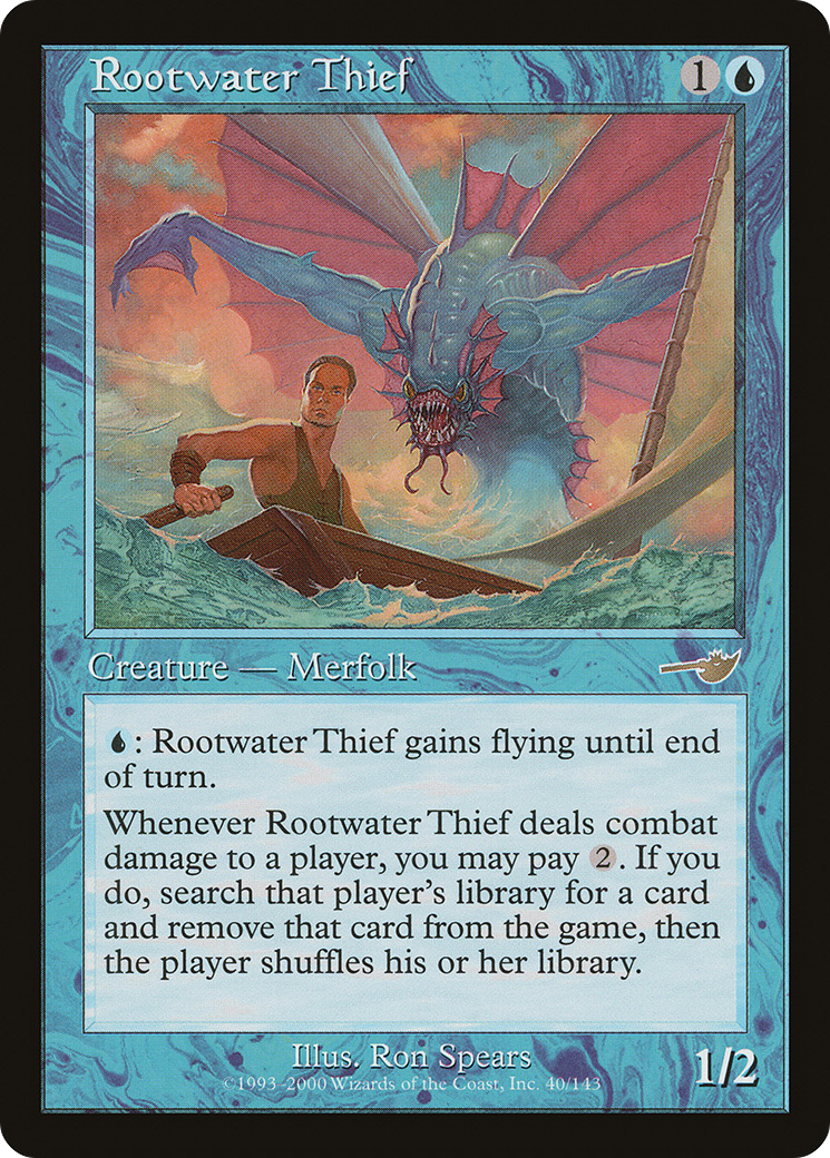 ルートウォーターの泥棒/Rootwater Thief [NEM] [FOIL]