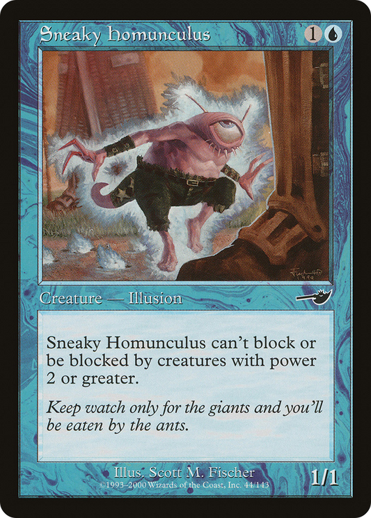 こそこそするホムンクルス/Sneaky Homunculus [NEM] [FOIL]