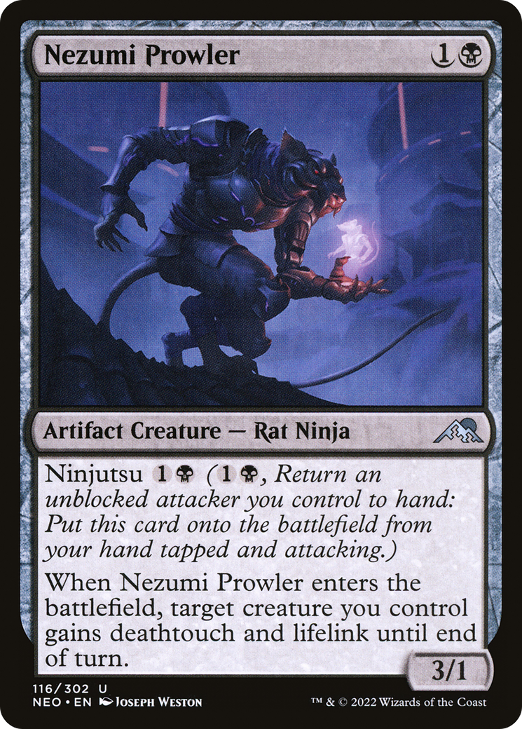 うろつく鼠/Nezumi Prowler [NEO] [FOIL]