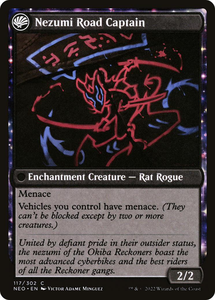 大牙勢団の襲撃/Okiba Reckoner Raid - 鼠の特攻隊長/Nezumi Road Captain [NEO] [FOIL]