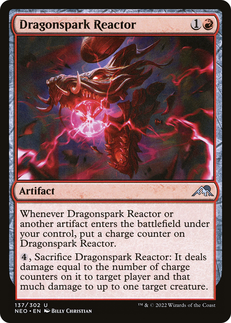 龍火花の反応炉/Dragonspark Reactor [NEO] [FOIL]
