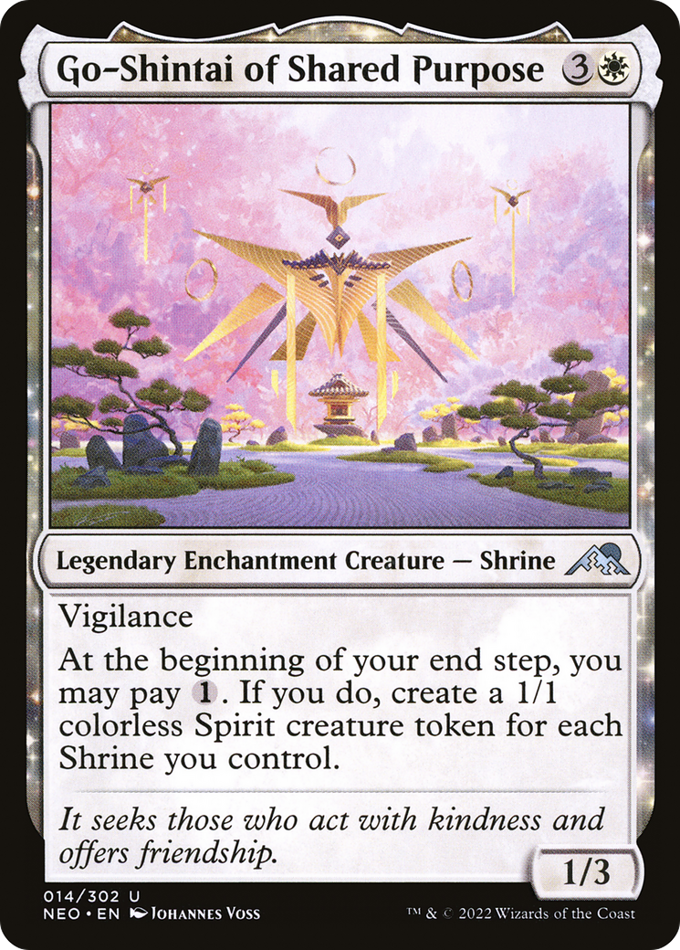 共同目的の御神体/Go-Shintai of Shared Purpose [NEO] [FOIL]
