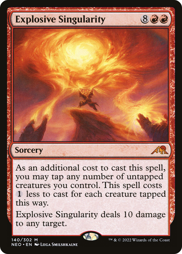 爆発的特異性/Explosive Singularity [NEO] [FOIL]