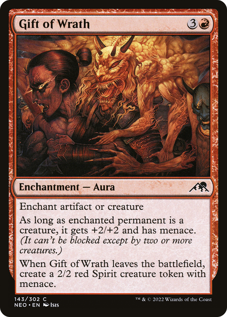 憤怒の贈り物/Gift of Wrath [NEO] [FOIL]