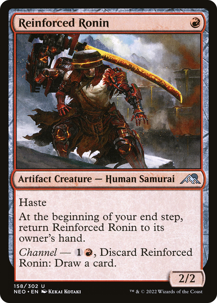 増員された浪人/Reinforced Ronin [NEO] [FOIL]
