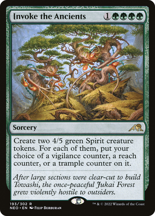 古霊招来/Invoke the Ancients [NEO] [FOIL]