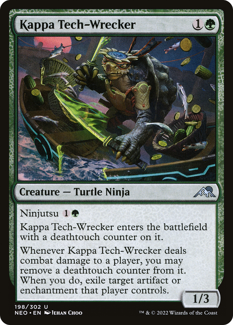 機械壊しの河童/Kappa Tech-Wrecker [NEO] [FOIL]