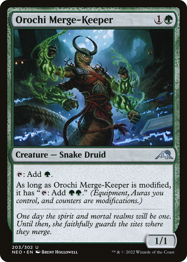 大蛇の統合守り/Orochi Merge-Keeper [NEO] [FOIL]