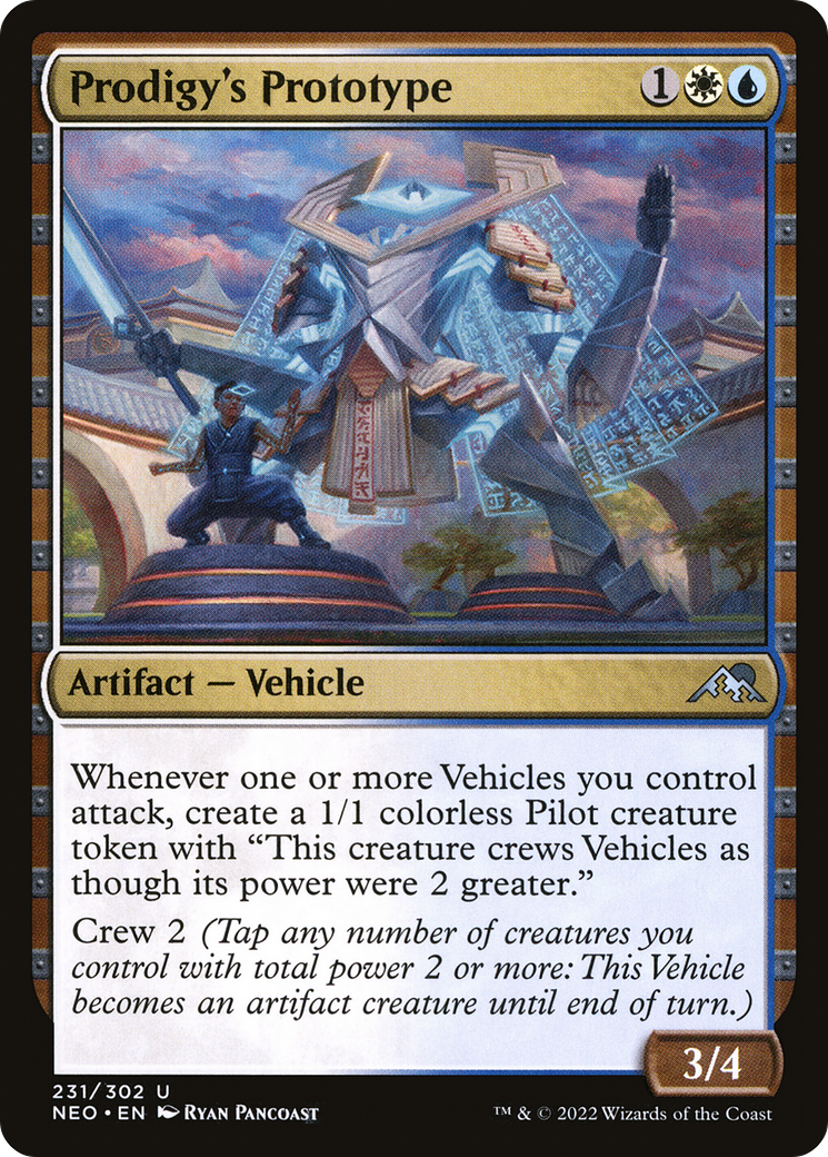 神童の試作機/Prodigy's Prototype [NEO] [FOIL]