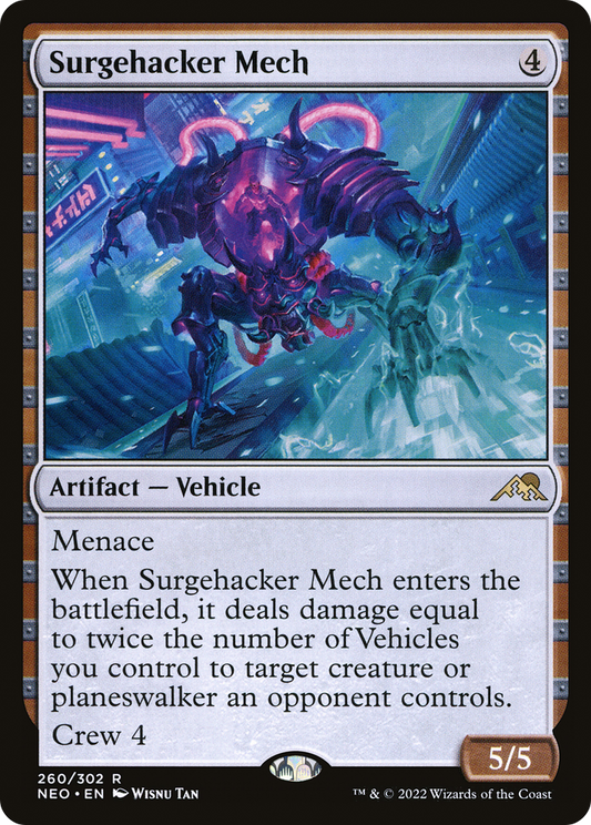 電圧改竄メカ/Surgehacker Mech [NEO] [FOIL]