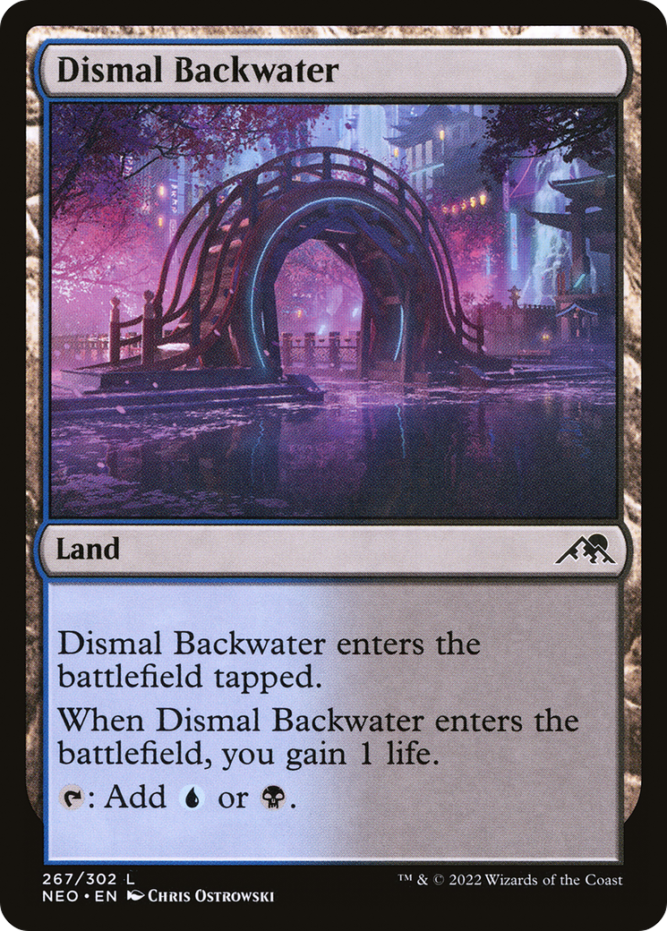 陰鬱な僻地/Dismal Backwater [NEO] [FOIL]