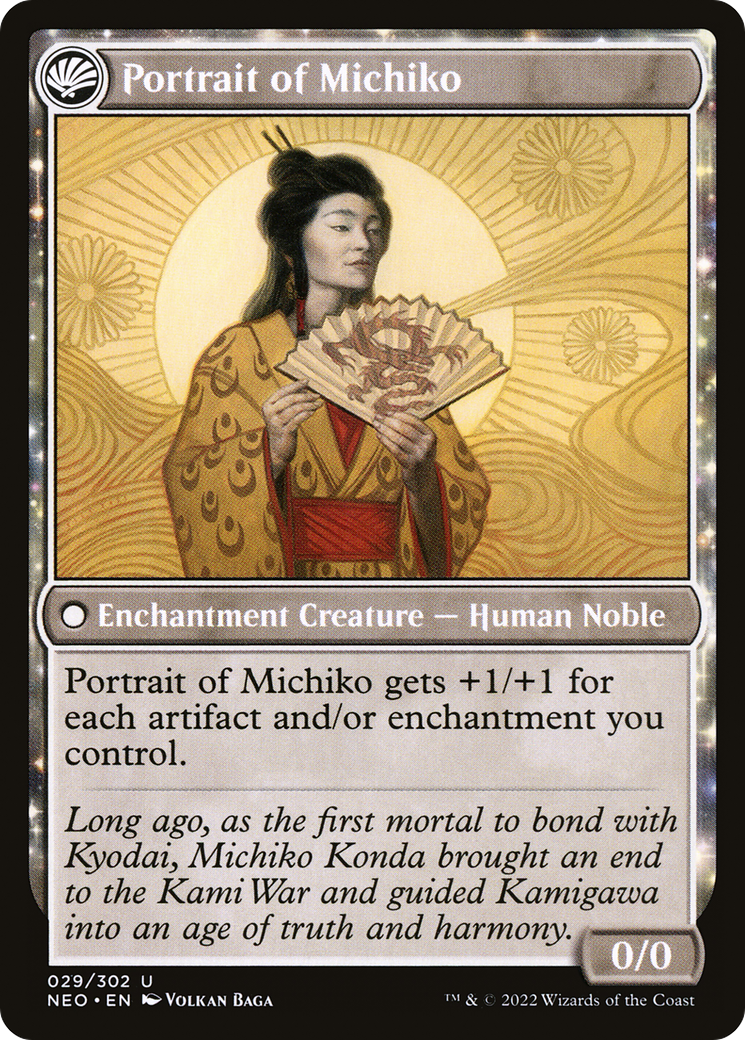 魅知子の真理の支配/Michiko's Reign of Truth - 魅知子の肖像/Portrait of Michiko [NEO] [FOIL]