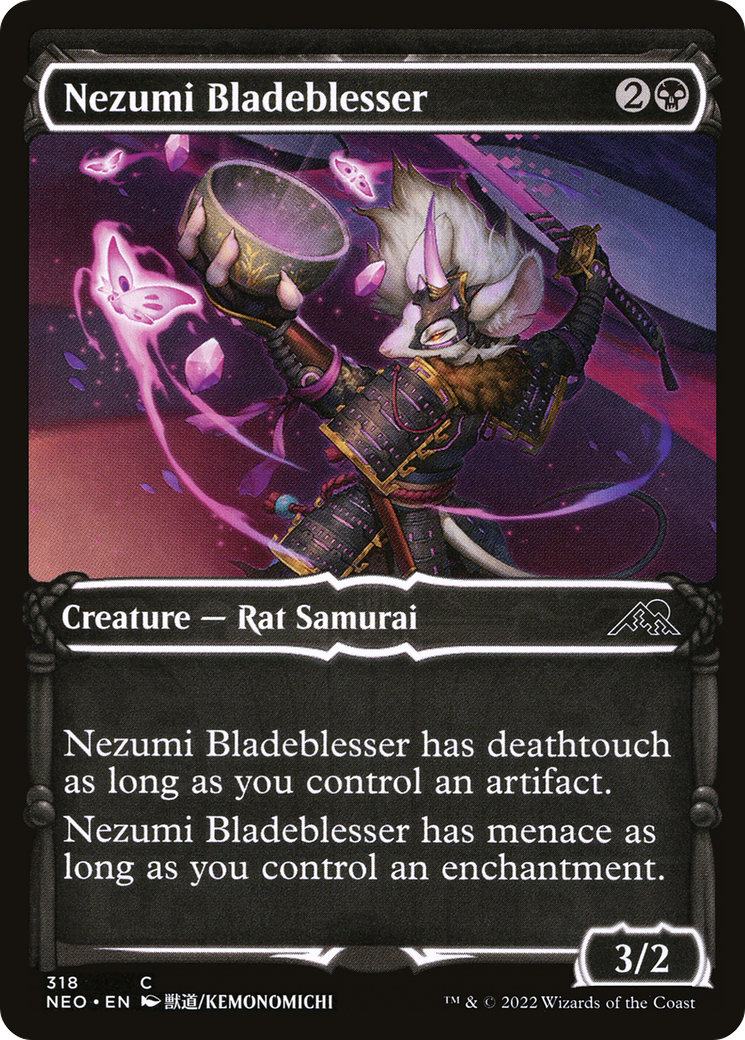 祝福刃の鼠/Nezumi Bladeblesser [NEO-BF][ショーケース] [FOIL]