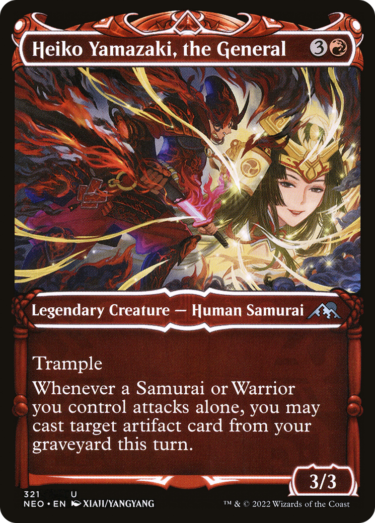 将軍、山崎兵子/Heiko Yamazaki, the General [NEO-BF][ショーケース] [FOIL]