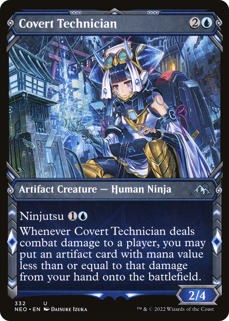 思慮深い達人/Covert Technician [NEO-BF][ショーケース] [FOIL]