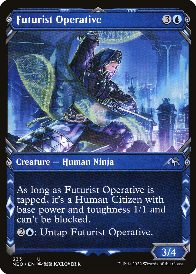 未来派の調査員/Futurist Operative [NEO-BF][ショーケース] [FOIL]
