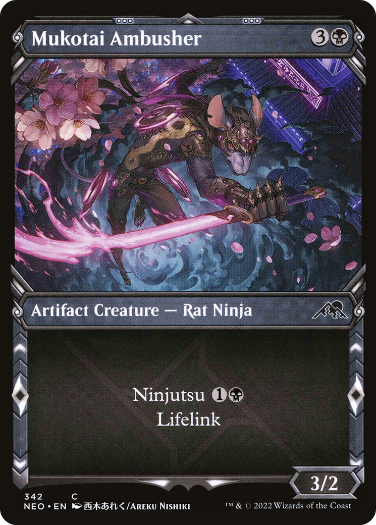 無孤勢団の伏兵/Mukotai Ambusher [NEO-BF][ショーケース] [FOIL]