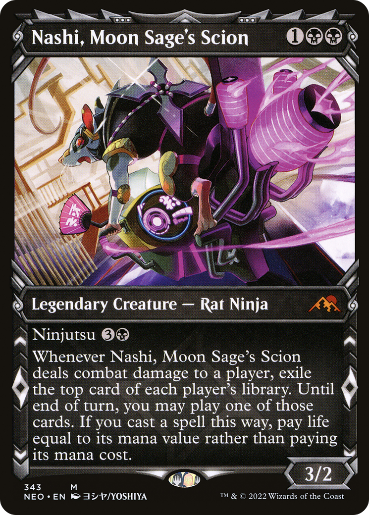 月の賢者の養子、ナシ/Nashi, Moon Sage's Scion [NEO-BF][ショーケース] [FOIL]