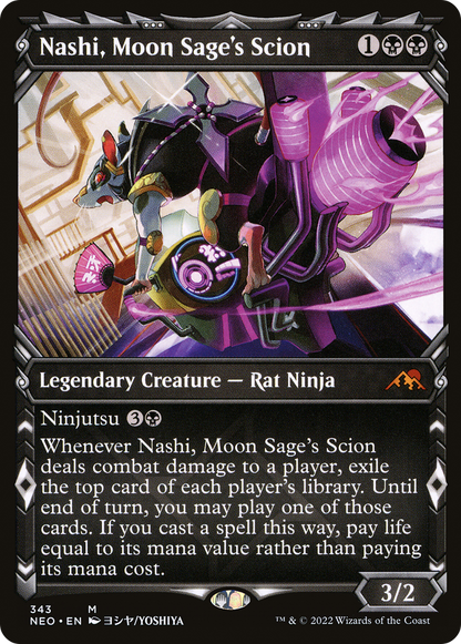 月の賢者の養子、ナシ/Nashi, Moon Sage's Scion [NEO-BF][ショーケース] [FOIL]