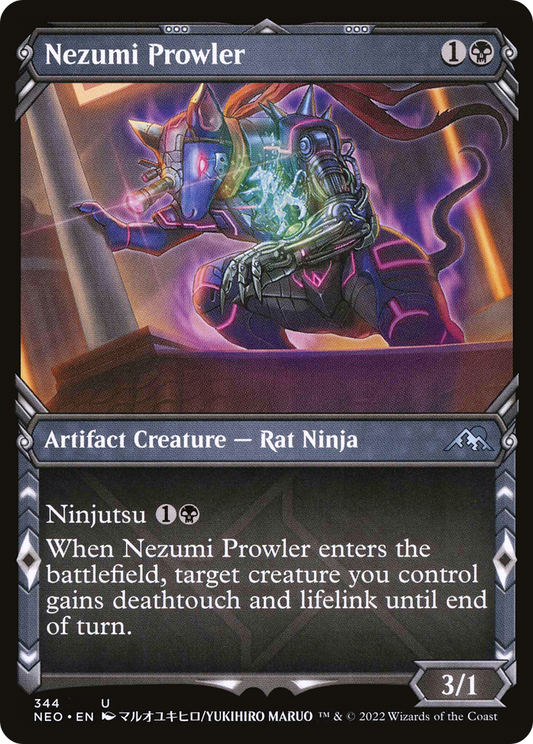 うろつく鼠/Nezumi Prowler [NEO-BF][ショーケース] [FOIL]
