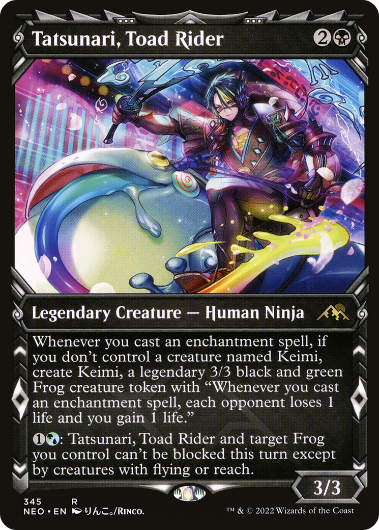 カエル乗り、達成/Tatsunari, Toad Rider [NEO-BF][ショーケース] [FOIL]