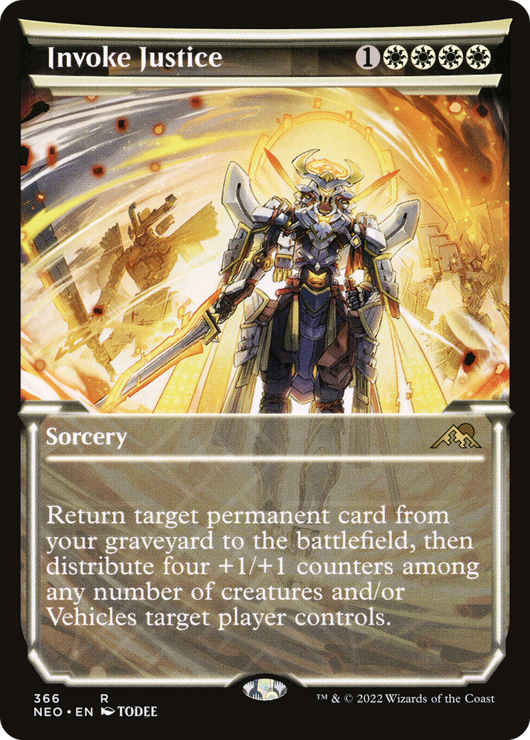 報復招来/Invoke Justice [NEO-BF][ショーケース] [FOIL]