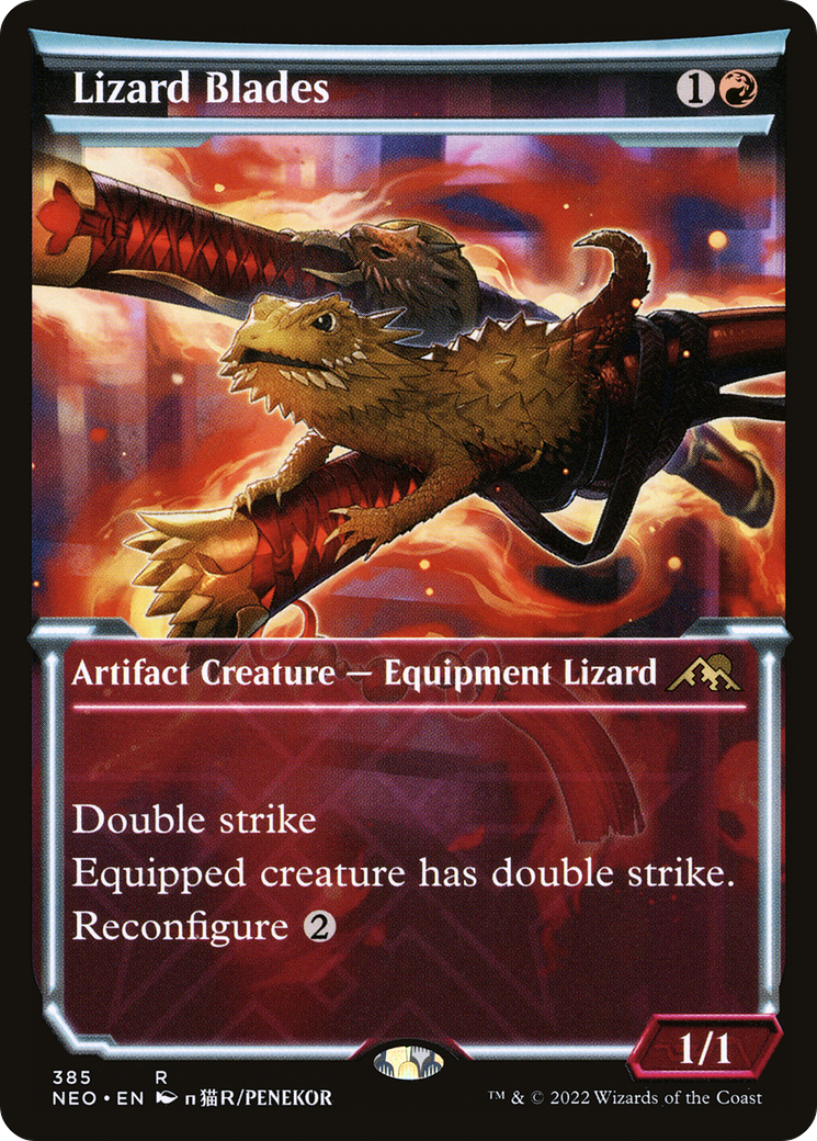 蜥蜴丸/Lizard Blades [NEO-BF][ショーケース] [FOIL]