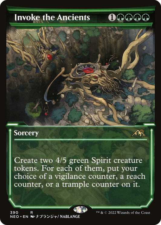 古霊招来/Invoke the Ancients [NEO-BF][ショーケース] [FOIL]