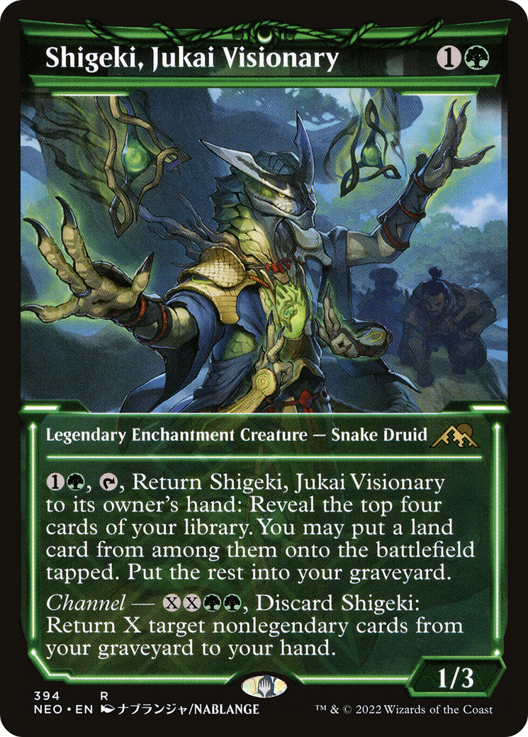 樹海の幻想家、しげ樹/Shigeki, Jukai Visionary [NEO-BF][ショーケース] [FOIL]