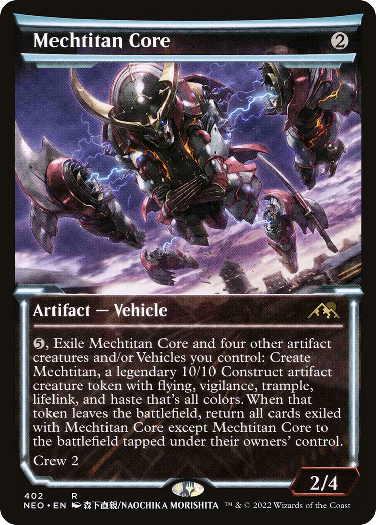 メカ巨神のコア/Mechtitan Core [NEO-BF][ショーケース] [FOIL]