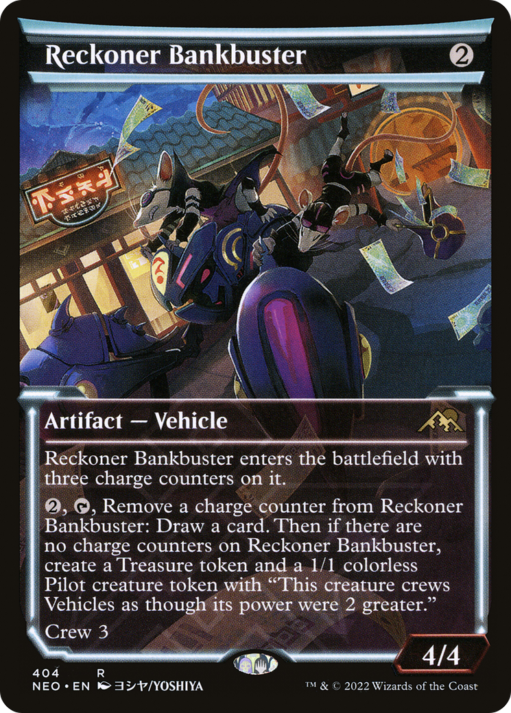 勢団の銀行破り/Reckoner Bankbuster [NEO-BF][ショーケース] [FOIL]