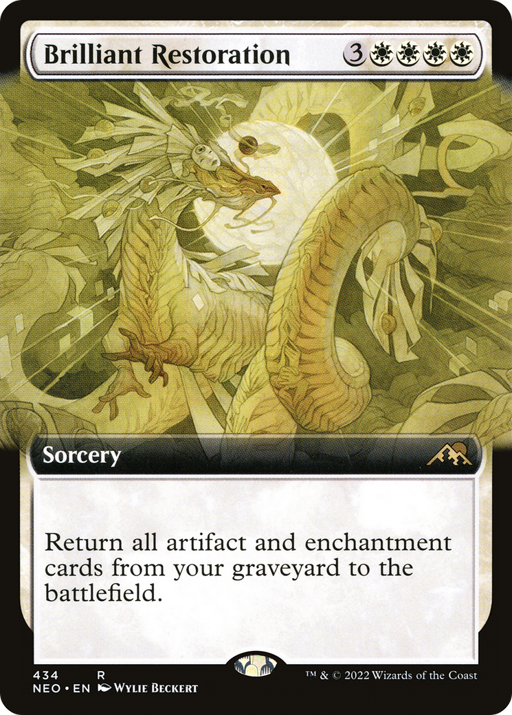 目覚ましい修復術/Brilliant Restoration [NEO-BF][拡張アート] [FOIL]