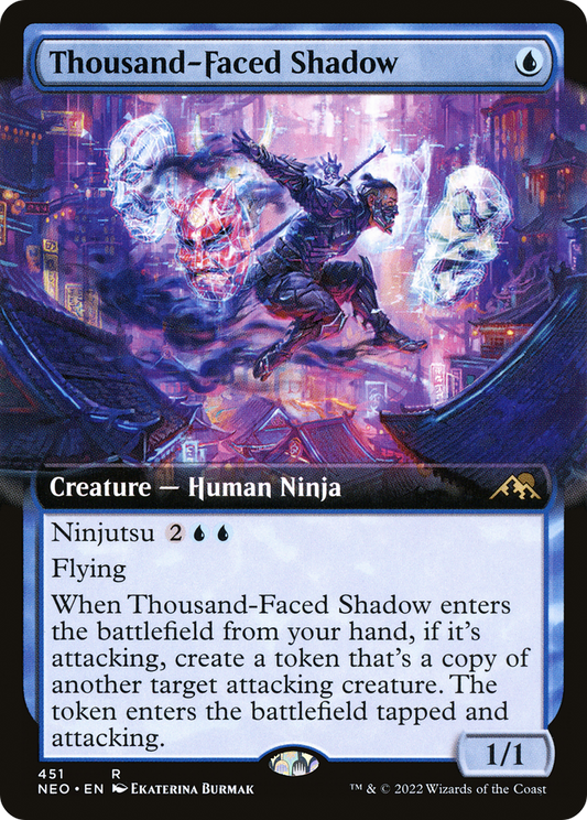 千の顔の影/Thousand-Faced Shadow [NEO-BF][拡張アート] [FOIL]