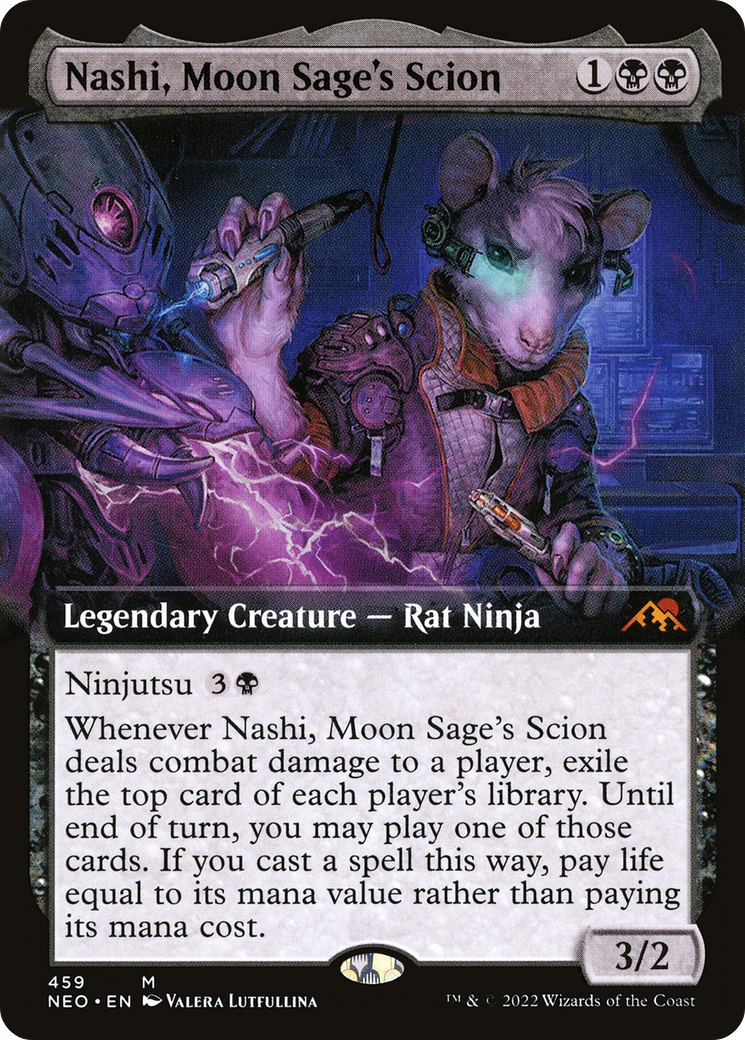 月の賢者の養子、ナシ/Nashi, Moon Sage's Scion [NEO-BF][拡張アート] [FOIL]