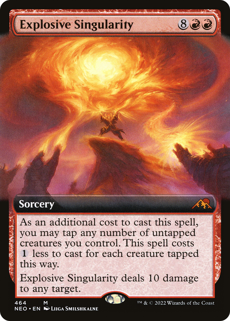 爆発的特異性/Explosive Singularity [NEO-BF][拡張アート] [FOIL]