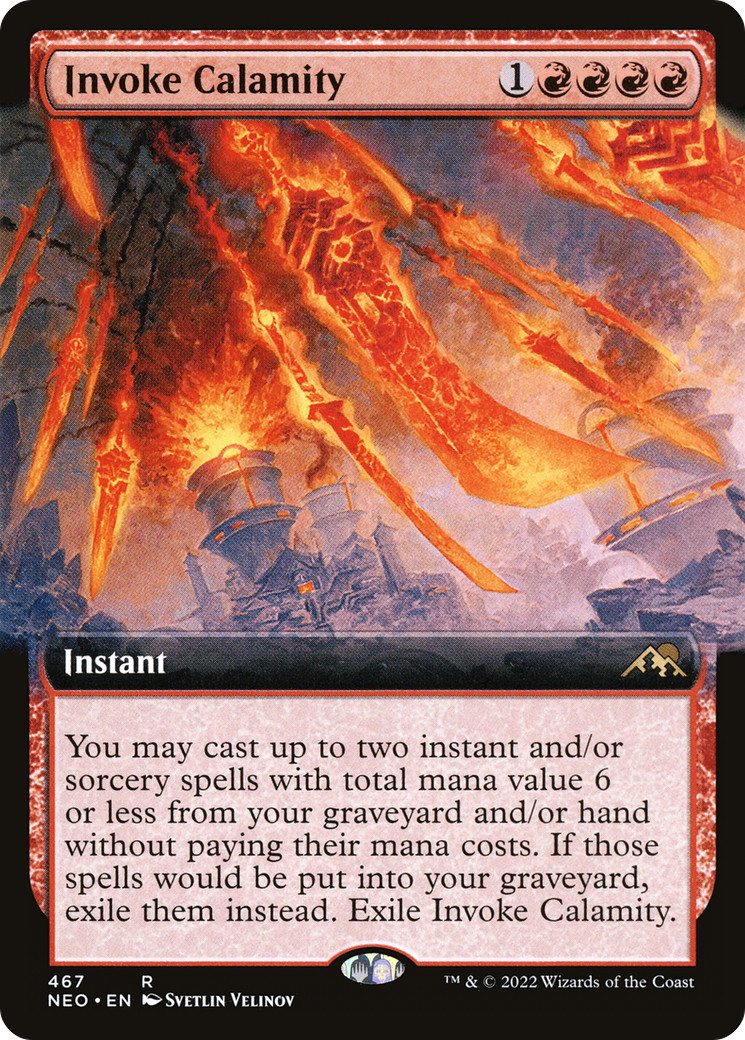 災厄招来/Invoke Calamity [NEO-BF][拡張アート] [FOIL]