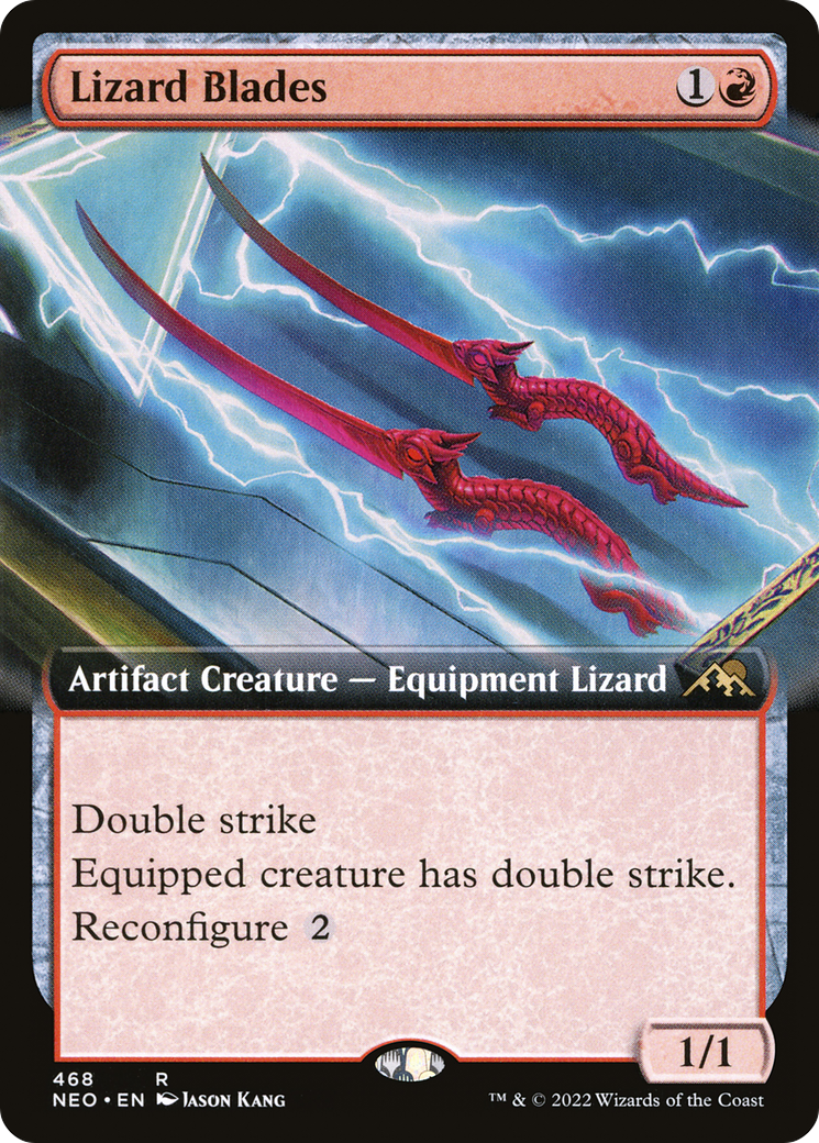 蜥蜴丸/Lizard Blades [NEO-BF][拡張アート] [FOIL]