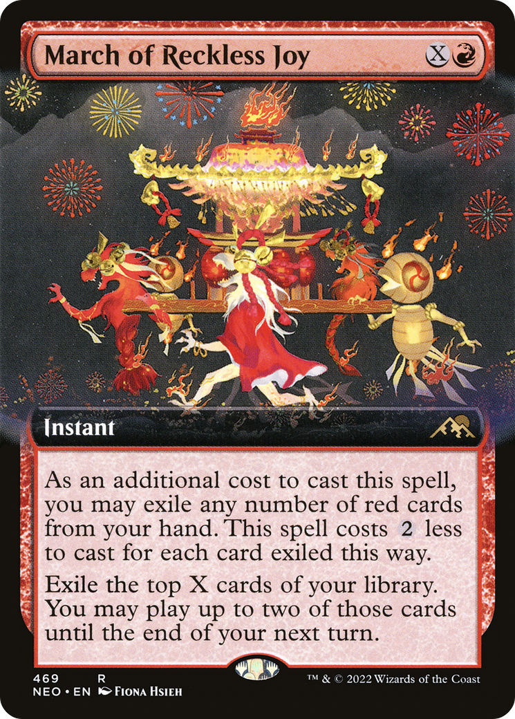 無謀なる歓喜の行進/March of Reckless Joy [NEO-BF][拡張アート] [FOIL]