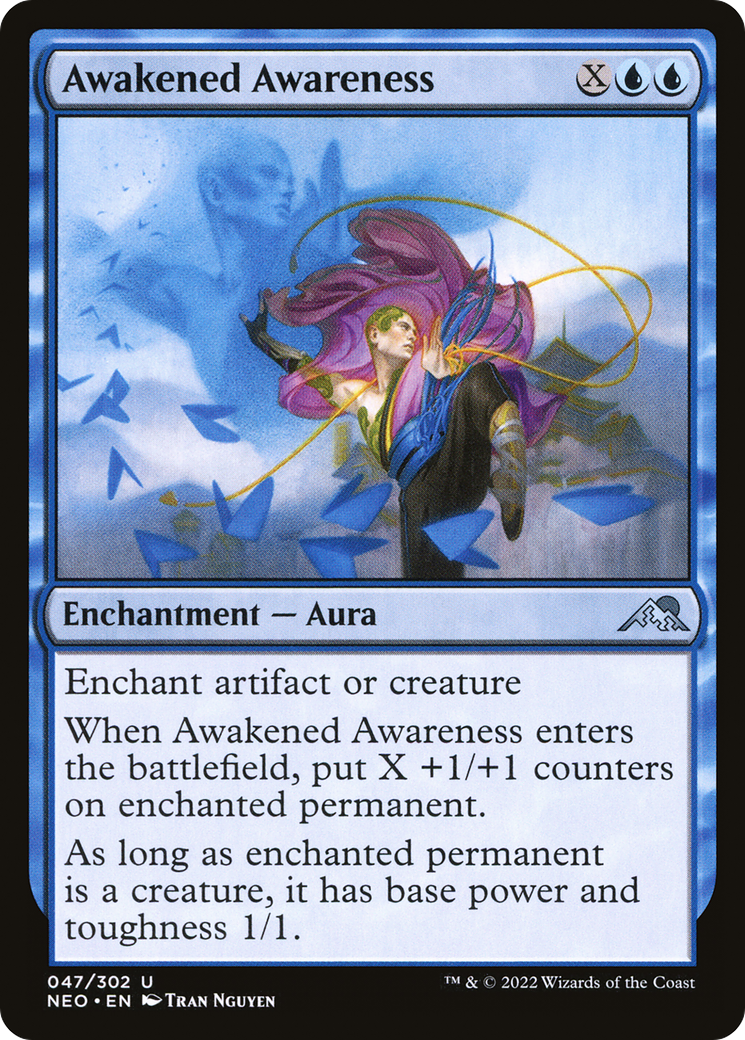 覚醒した知覚/Awakened Awareness [NEO] [FOIL]